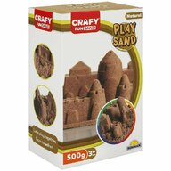 CRAFY - Nisip kinetic 500 gr Fun Sand, Natur