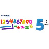 Miniland - Numere magnetice  162 buc