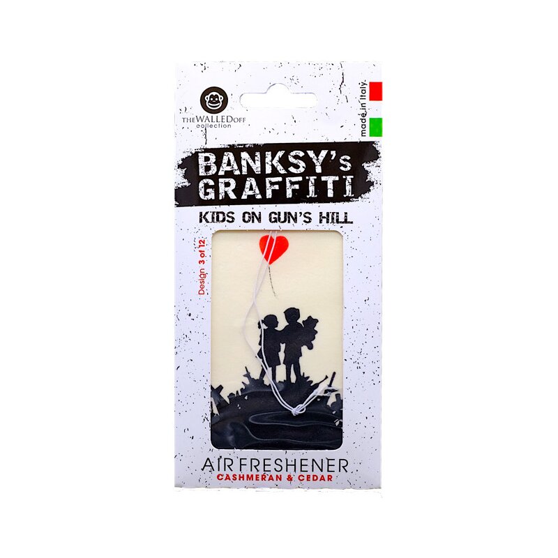 Banksy – Odorizant auto Kids on Gun Hill UB27003 accesorii imagine 2022 protejamcopilaria.ro