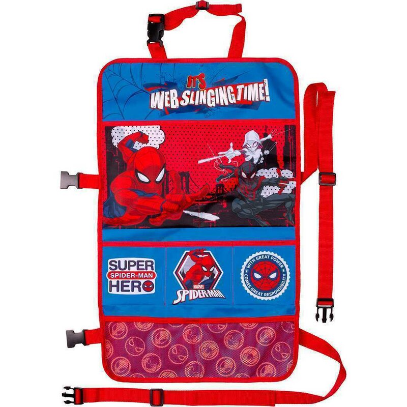 Organizator auto si carucior Spiderman Super Heroes Seven SV9537 accesorii imagine 2022 protejamcopilaria.ro