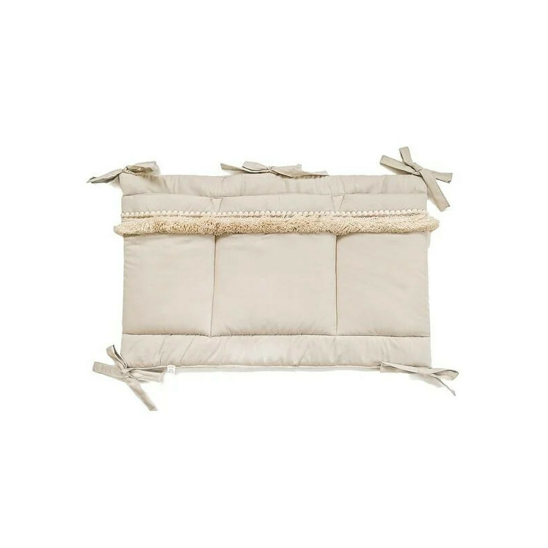 Organizator pentru patut copii, koell, boho, nisip, 30 x 60 cm