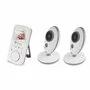 Video monitor, Lionelo, Babyline 5.1,  Wireless, Cu 8 cantece de leagan, Cu doua camere independente, Mod nocturn, Utilizare 24 h fara incarcare, Alb - 1