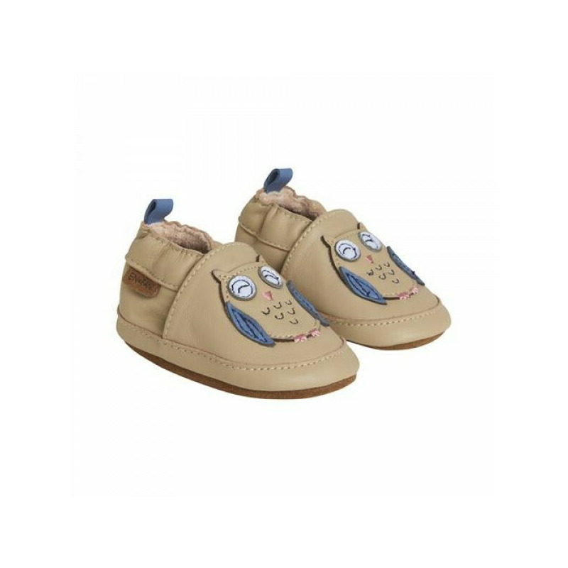 Owl 20 - pantofi barefoot, din piele, pentru copii - en fant