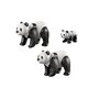 Playmobil - Set figurine Panda cu pui Family Fun - 1
