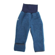 Pantaloni din lana merinos organica - wool fleece - Iobio - Jeans 74/80