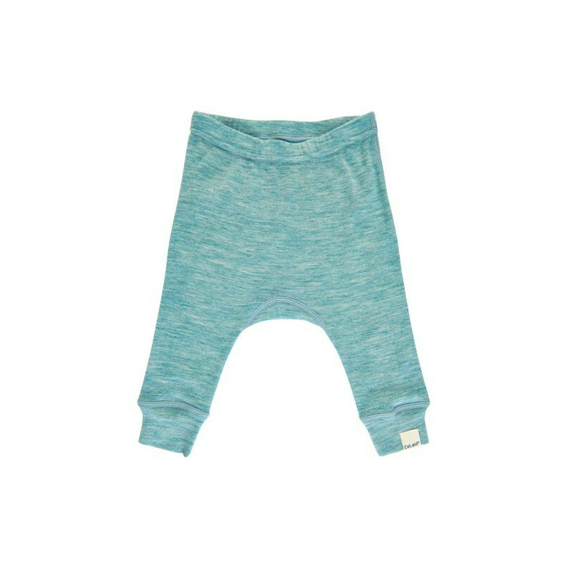 Pantaloni salvari din lana merinos - celavi - lulworth blue 70