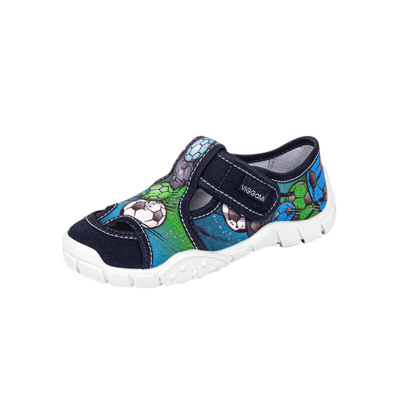 Pantofi cu interior de bumbac pentru baieti vi-gga-mi adas multicolor marimea 27