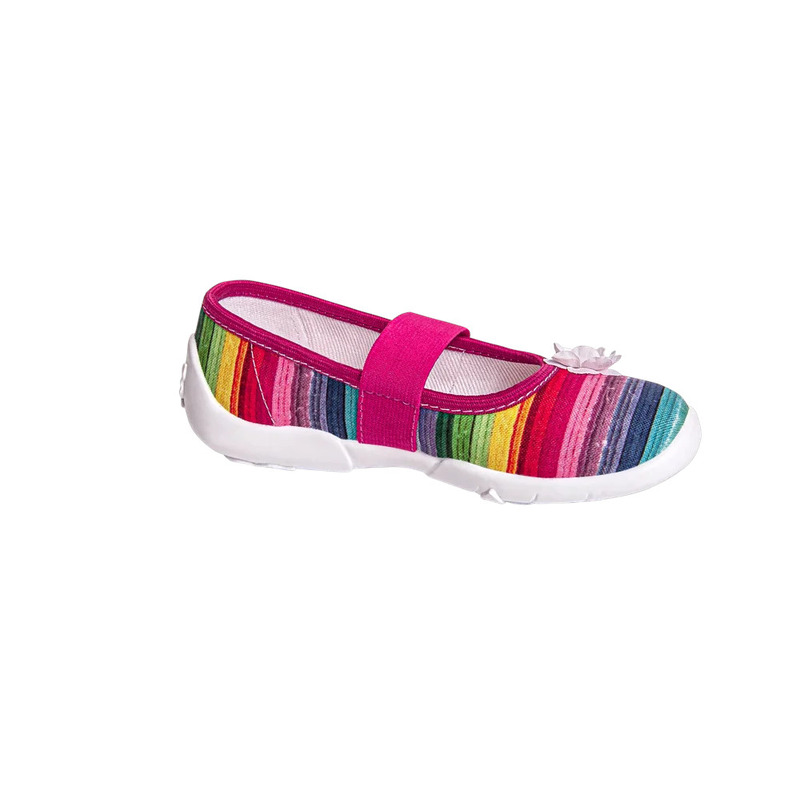 Pantofi cu interior de bumbac pentru fetite vi-gga-mi ilona ornament mar. 26