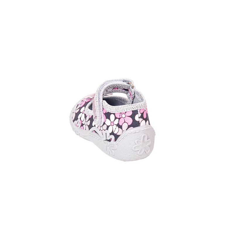 Pantofi cu interior de bumbac pentru fetite vi-gga-mi zosia floricele marimea 27
