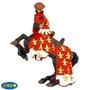 Calul printului Filip (rosu) - Figurina Papo - 1