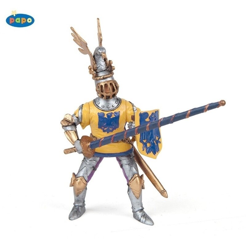 Papo - Figurina Cavaler Godefroy albastru