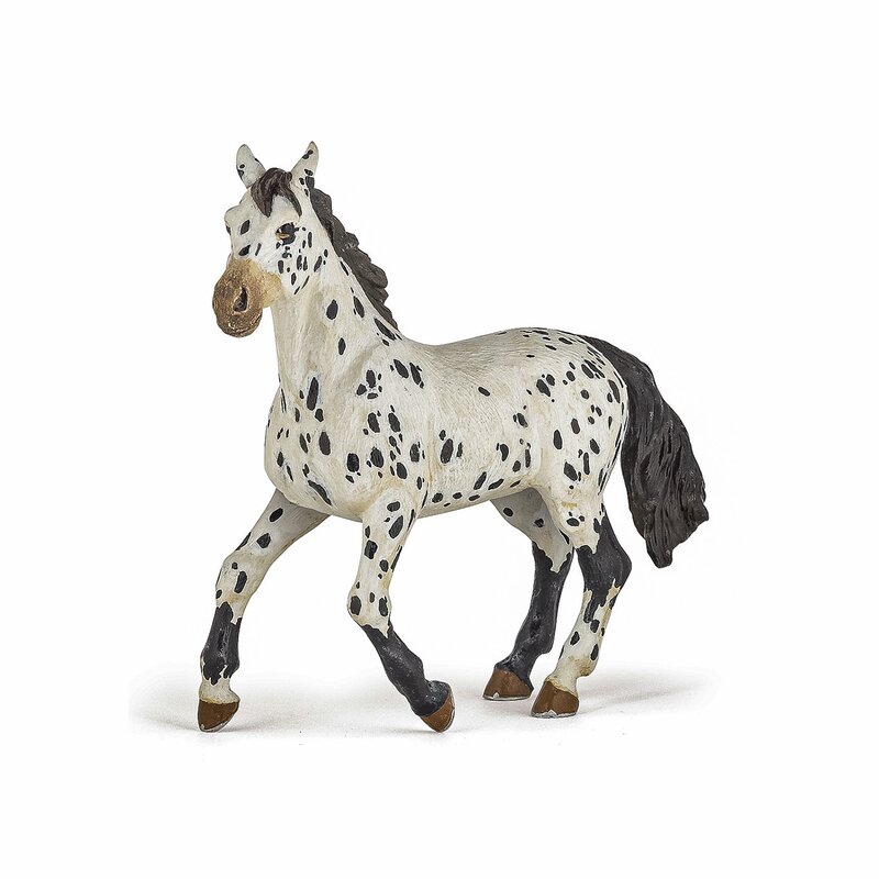 Papo - FIGURINA IAPA APPALOOSA NEAGRA