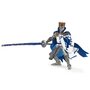 Figurina Papo Rege cu blazon dragon (albastru) - 1