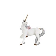 Figurina papo Unicorn argintiu