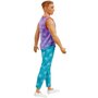 Mattel - Papusa Barbie Fashonista,  Cu maieu Malibu, Violet - 5