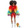 Papusa Barbie by Mattel Extra Style Curcubeu GVR04 cu figurina si accesorii - 1
