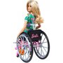Papusa Barbie by Mattel Fashionistas papusa GRB93 in scaun cu rotile si rampa - 2
