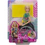 Papusa Barbie by Mattel Fashionistas papusa GRB93 in scaun cu rotile si rampa - 6