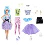 Mattel - Papusa Barbie , Extra style,  Cu accesorii, Multicolor - 2