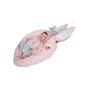 Guca - Papusa bebe realist Reborn Isabela roscata  cu salteluta roz  46 cm - 1