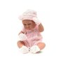 Papusa bebe realist Toqui-fetita cu paturica, corp anatomic corect, alb-roz, corp realist anatomic, Antonio Juan - 5