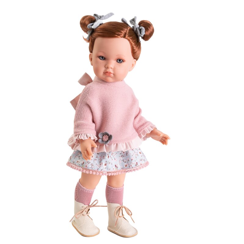 Antonio Juan Papusa 14 Antonio juan - Papusa Bella, Cu Par Scurt Roscat, 45 Cm,