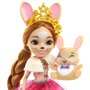 Papusa Enchantimals by Mattel Brystal Bunny Family cu 3 figurine si accesorii - 2