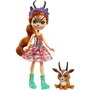 Enchantimals - Papusa Gabriela Gazelle Cu figurina Racer by Mattel - 1