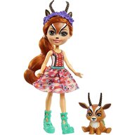 Enchantimals - Papusa Gabriela Gazelle Cu figurina Racer by Mattel