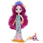 Papusa Enchantimals by Mattel Maura Mermaid cu figurina Glide - 1