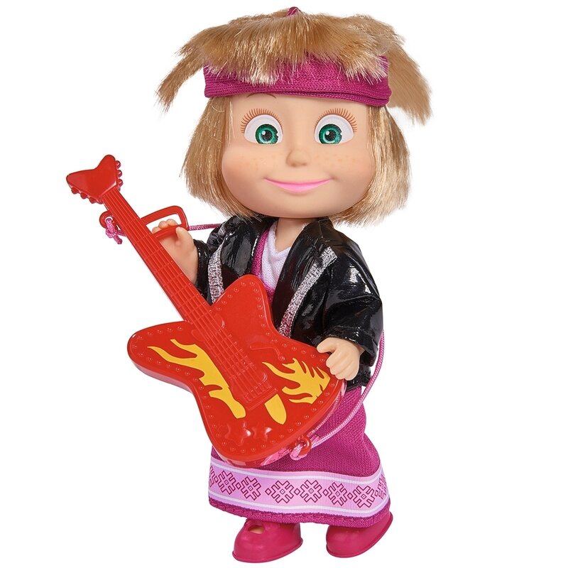 Simba - papusa masha and the bear 12 cm masha vedeta rock