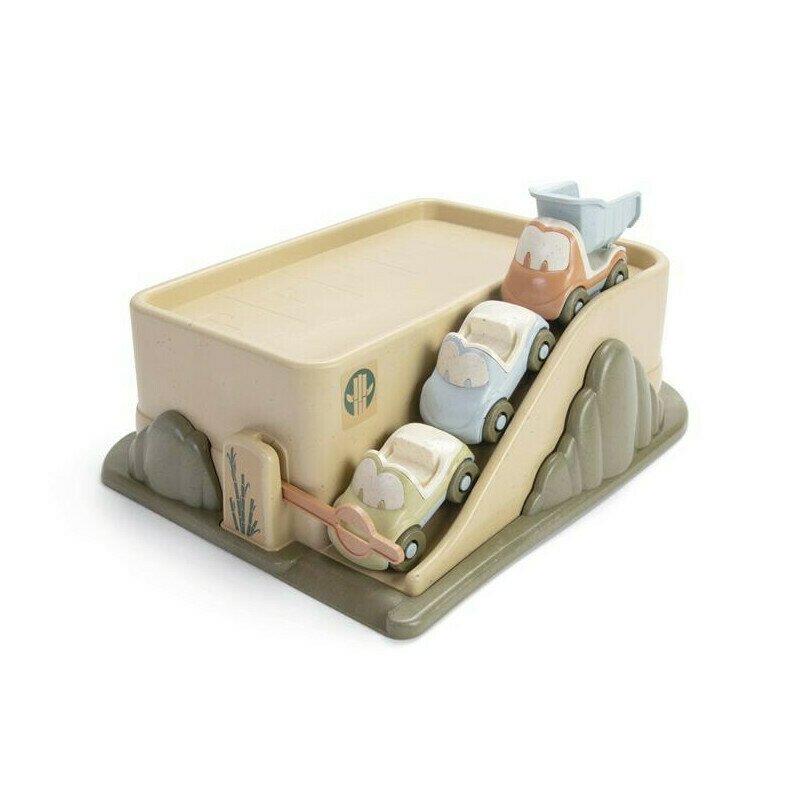 Hausmann (a-haberkorn) - parcare cu 3 masinute fun tiny bio plastic
