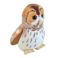 WILD REPUBLIC - Jucarie din plus interactiva Bufnita Bruna - Tawny Owl , Cu sunet