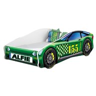 MyKids - Pat tineret Race Car 04 Green , 160x80 cm