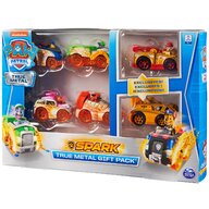 Spin master - Set vehicule , Paw Patrol,  Metalice, 6 masinute, Spark edition