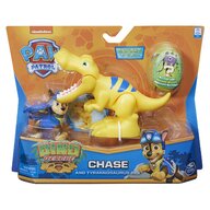 Spin master - Set figurine Chase , Paw Patrol , Cu dinozaurul T-rex