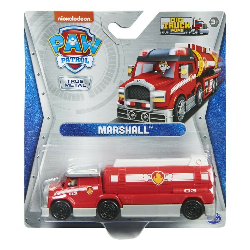 Spin master - patrula catelusilor vehicul metalic camion marshall