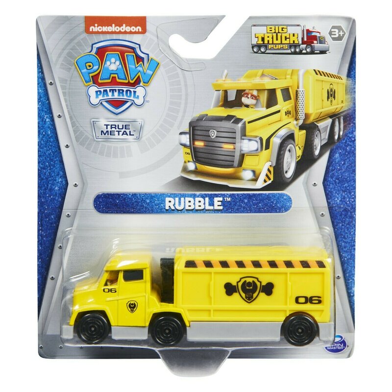 Spin master - patrula catelusilor vehicule metalice camion rubble