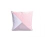 Paturica fermecata - Pernuta Velvet soft roz gri alb - 1
