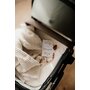 Babyly - Paturica pentru copii, bumbac waffle si in, Crem by , 100x120cm - 4