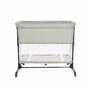 Lorelli - Patut co-sleeper Milano 2 in 1 din Aluminiu, 87x50 cm, Gri - 3