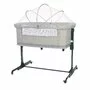Lorelli - Patut co-sleeper Milano 2 in 1 din Aluminiu, 87x50 cm, Gri - 5