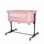 Lorelli - Patut co-sleeper Milano 2 in 1 din Aluminiu, 87x50 cm, Roz - 2