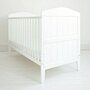 Woodies Safe Dreams - Patut transformabil + saltea Hampton Pentru bebe si junior, Cocos-Spuma, 140x70 cm - 1