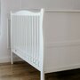 Woodies Safe Dreams - Patut transformabil Pentru bebe si junior, 140x70 cm, Alb - 2