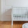 Woodies Safe Dreams - Patut transformabil Pentru bebe si junior, 140x70 cm, Alb - 4