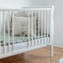 Woodies Safe Dreams - Patut transformabil Pentru bebe si junior, 140x70 cm, Alb - 6