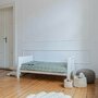 Woodies Safe Dreams - Patut transformabil Pentru bebe si junior, 140x70 cm, Alb - 13