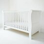 Woodies Safe Dreams - Patut transformabil Pentru bebe si junior, 140x70 cm, Alb - 17