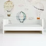 Patut din lemn masiv, transformabil pentru bebe si junior, Smooth 140 x 70 cm - 6